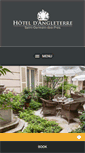 Mobile Screenshot of hotel-dangleterre.com